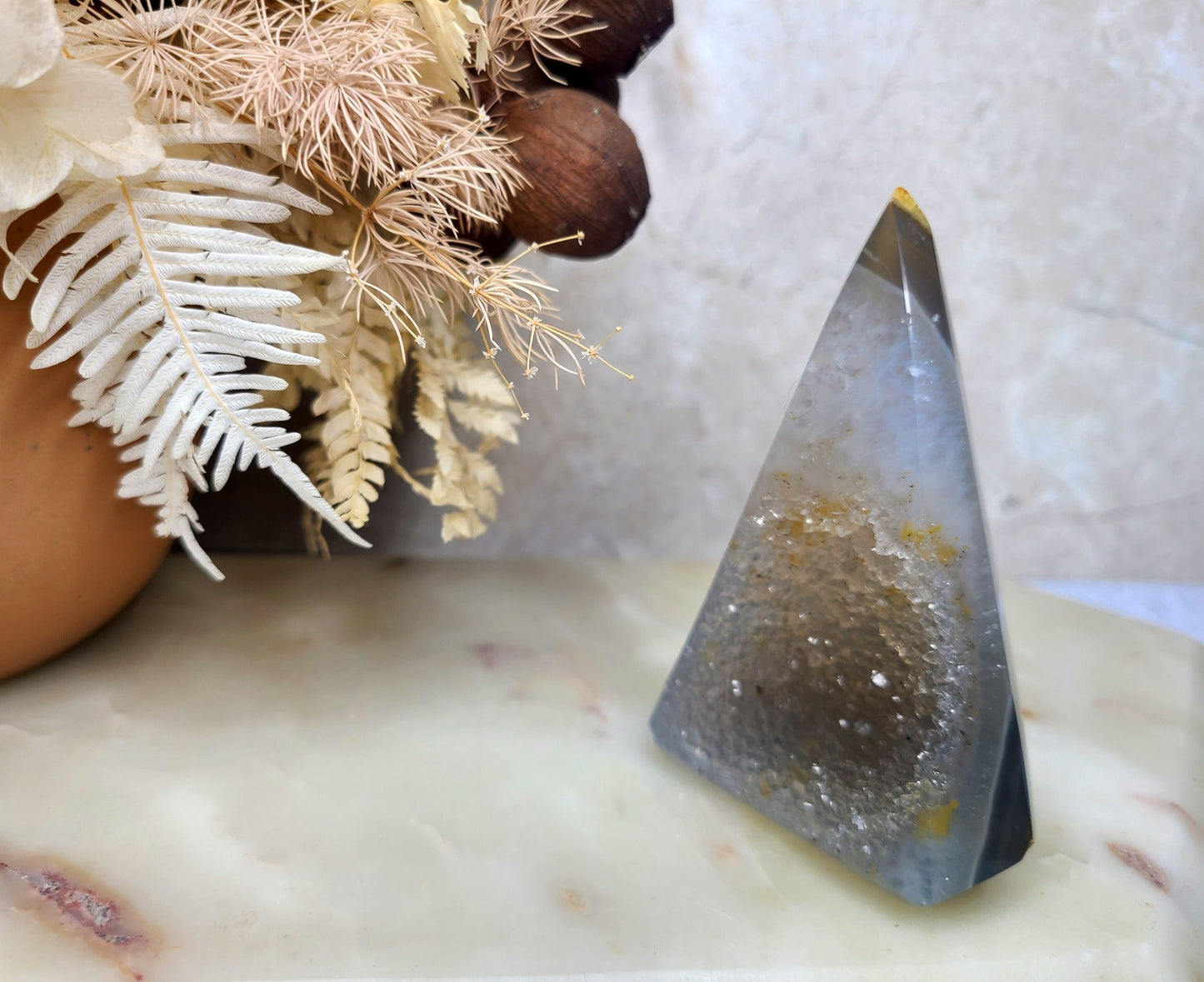 Druzy Agate Diamond 23