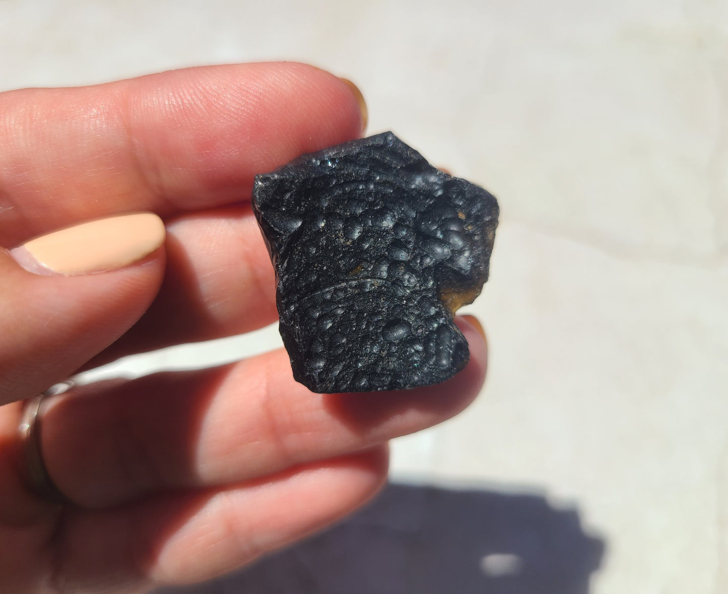 Billitonite Tektite -Indochinite (Rare) 03