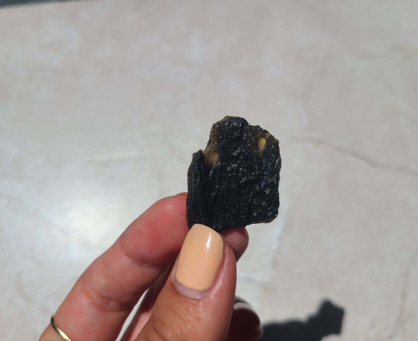 Billitonite Tektite -Indochinite (Rare) 01