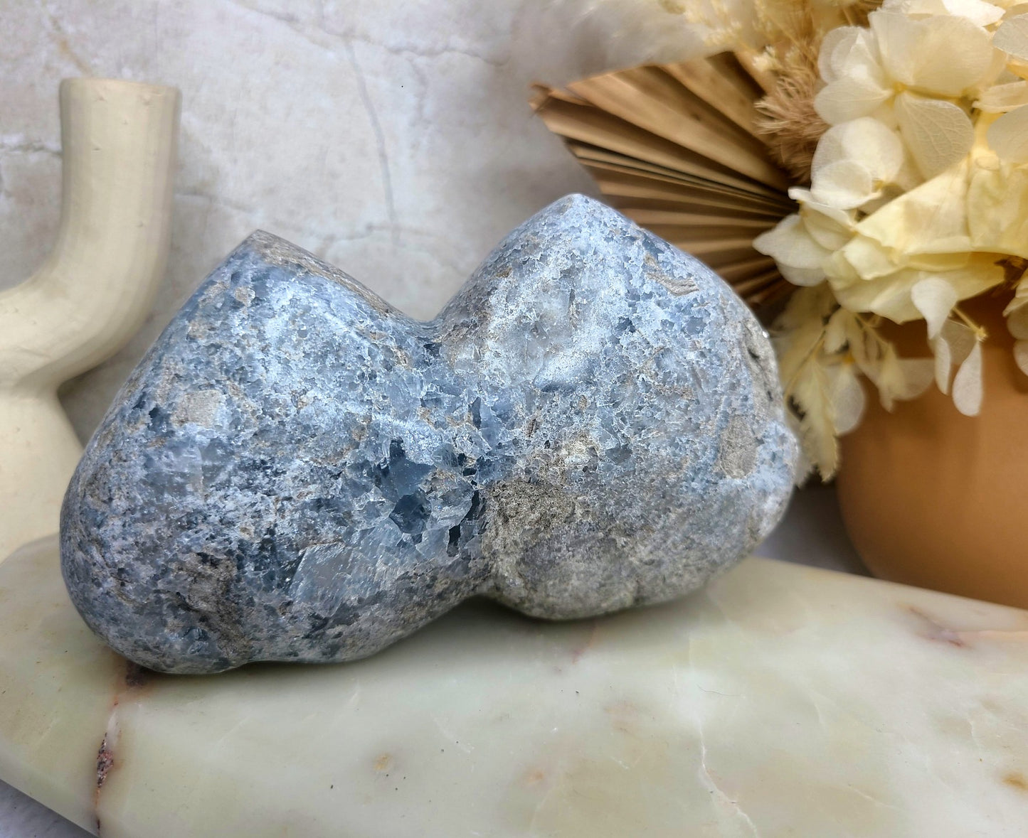 High Grade Celestite Self-standing Cluster - 1.5kg