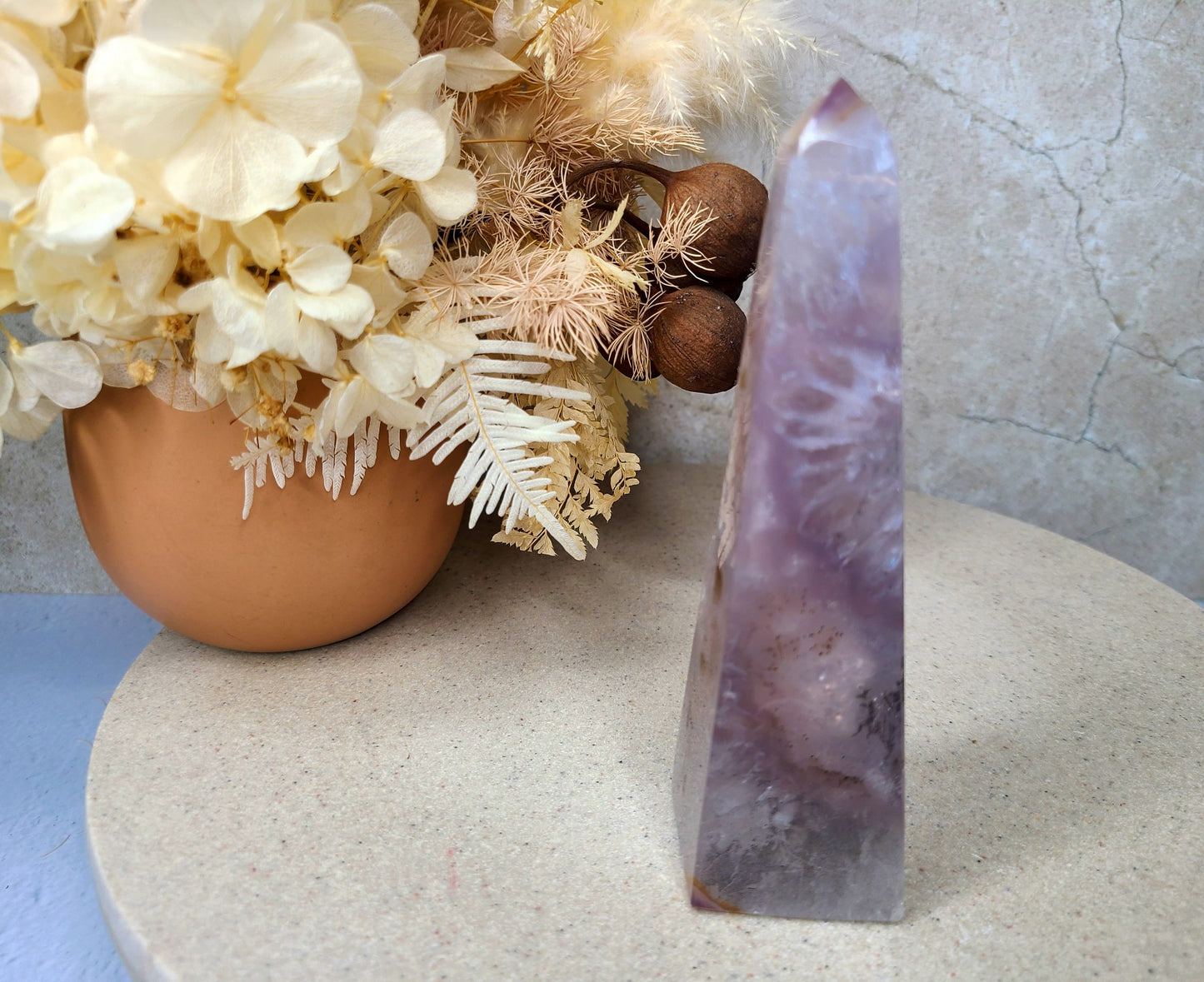 Druzy Agate Obelisk 02