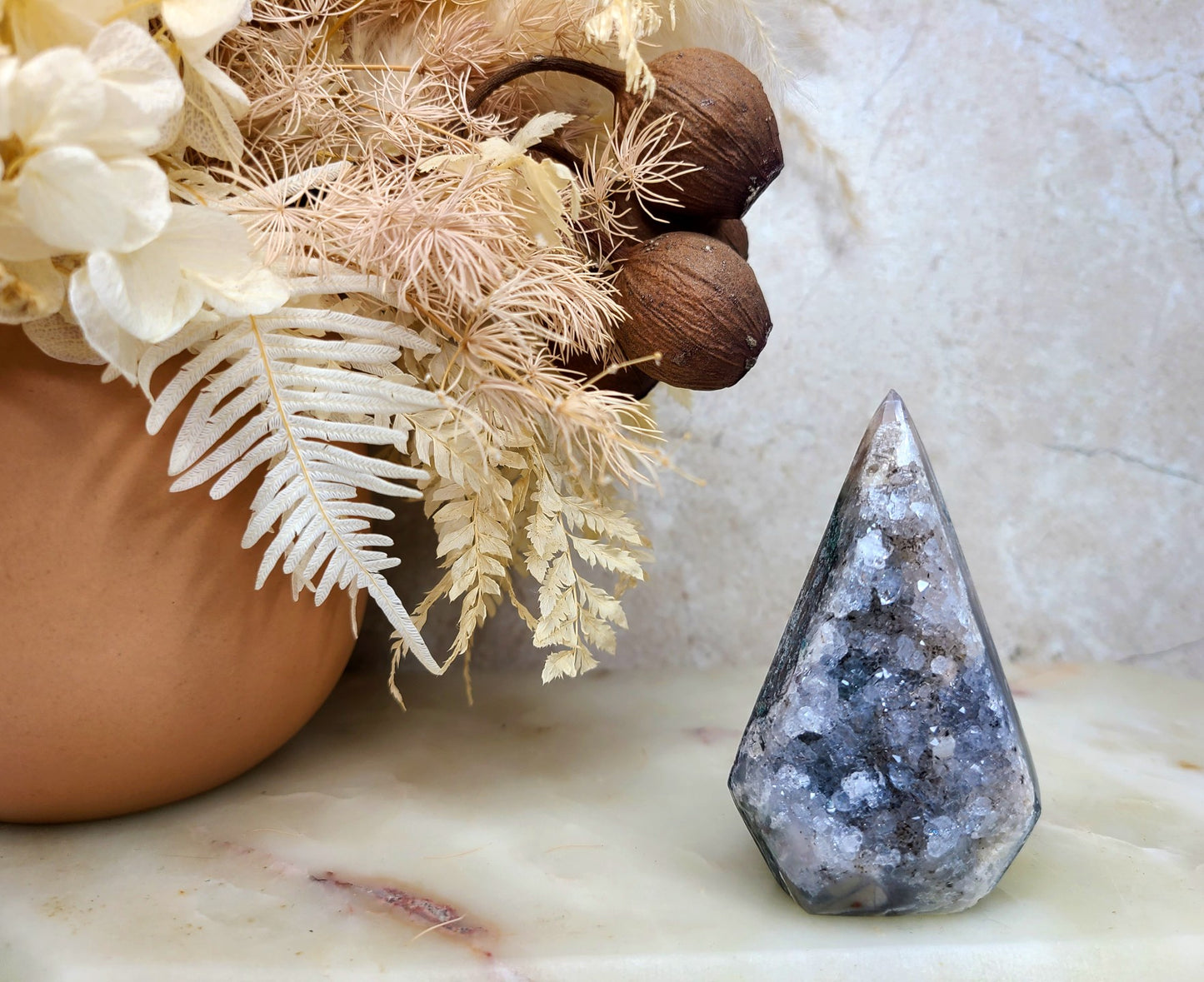 Druzy Agate Diamond 22