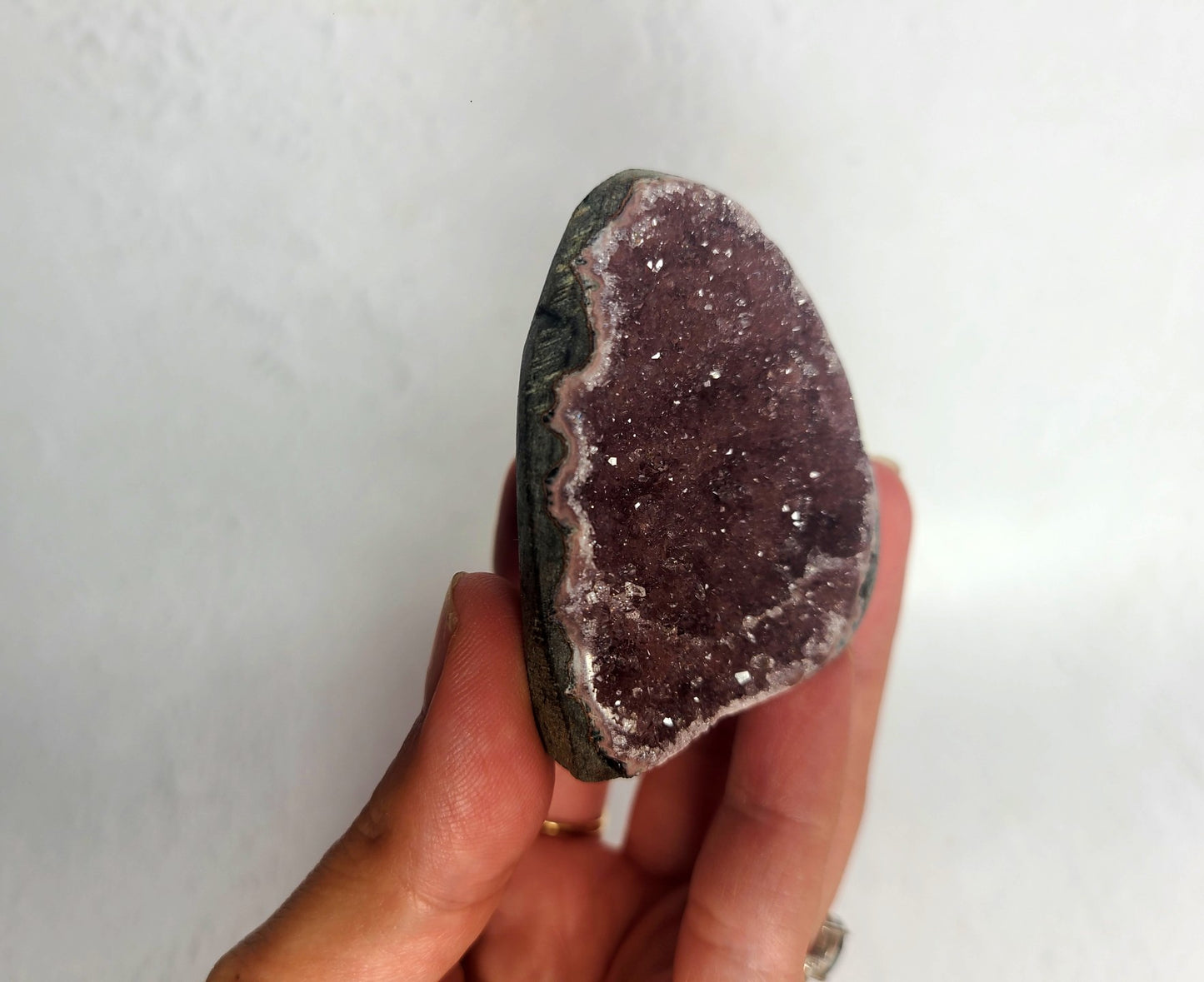 Cranberry Galaxy Amethyst Cut Base 01
