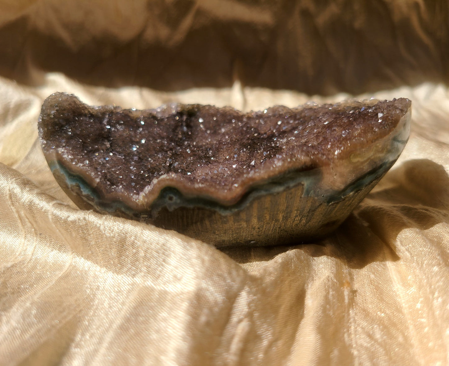 Galaxy Amethyst Cut Base 13