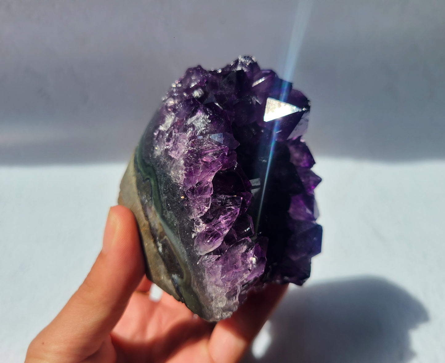 Uruguayan Amethyst Cut Base Cluster 02 - A Grade