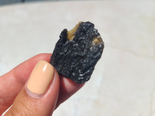 Billitonite Tektite -Indochinite (Rare) 01