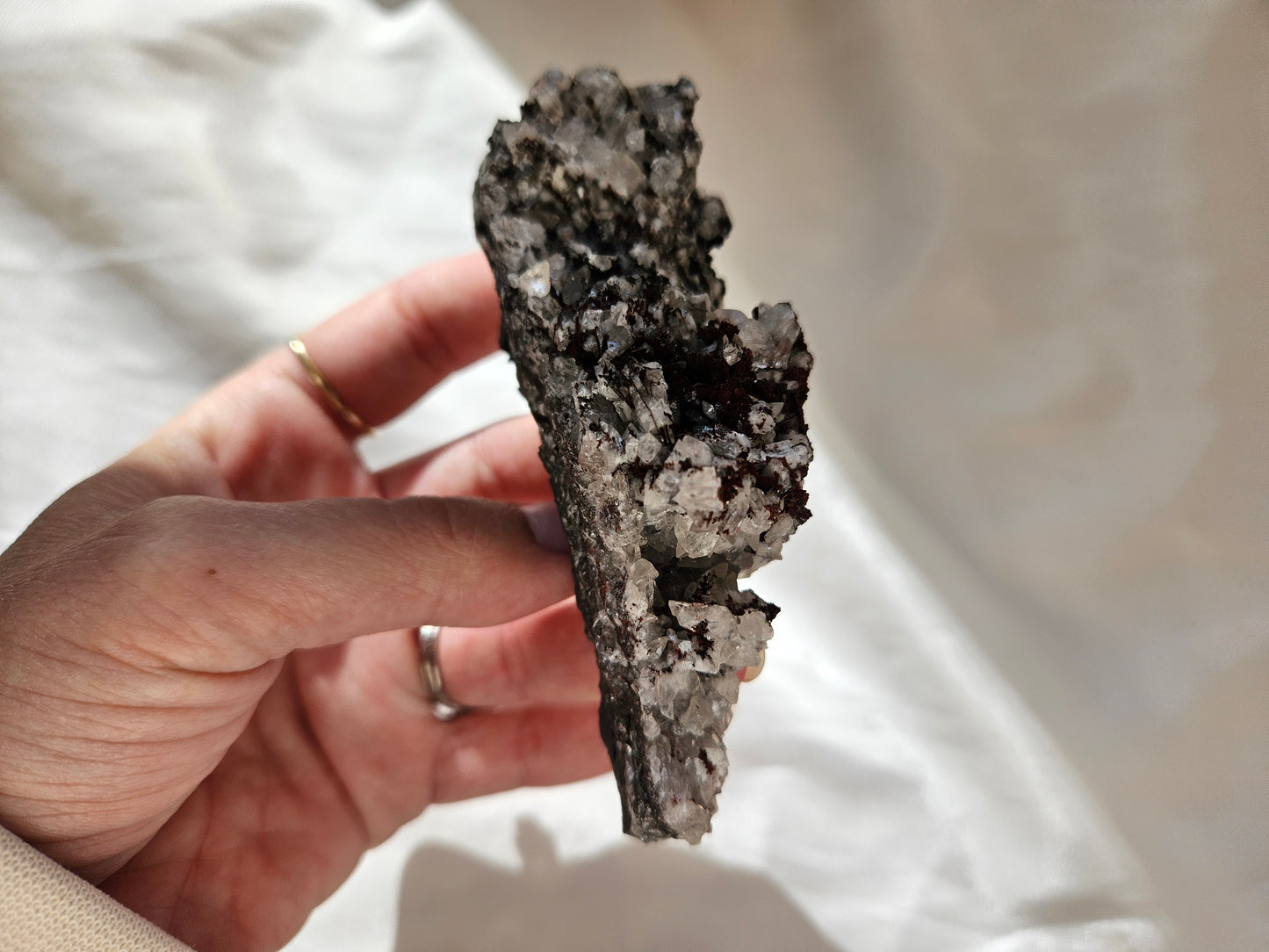 Barite, Calcite & Quartz Specimen