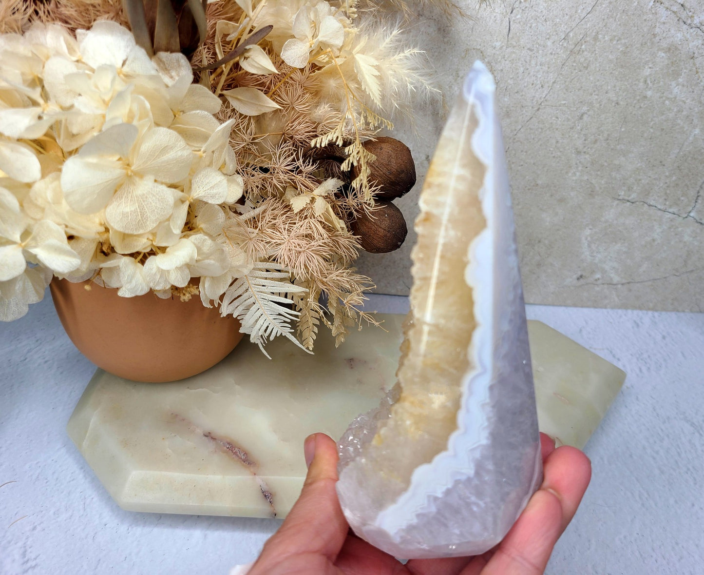 Druzy Agate Diamond 24