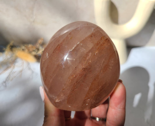 Fire Quartz self-standing Free Form 01