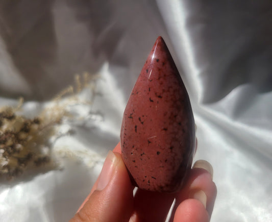 Druzy Ocean Jasper Flame 06