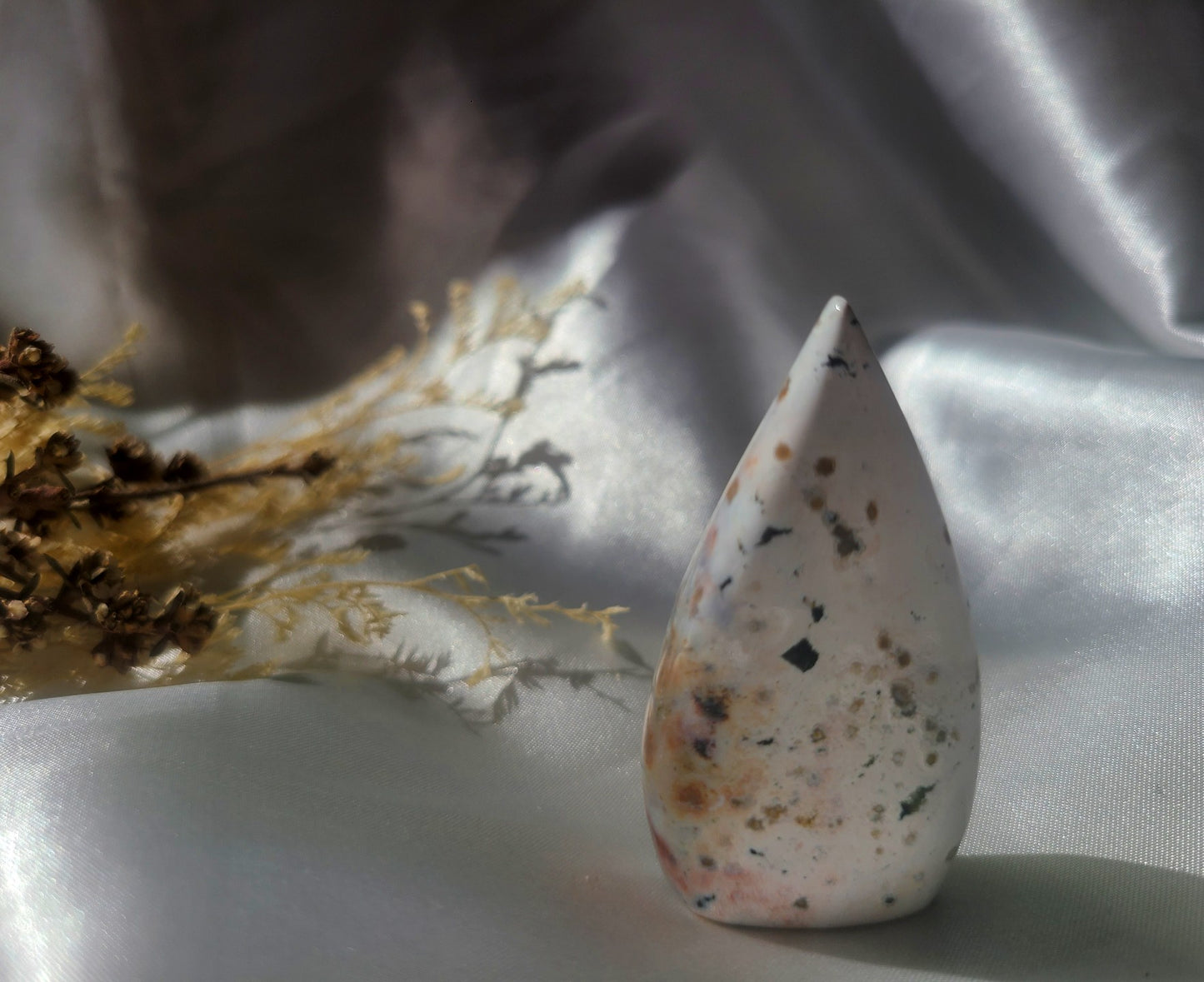 Druzy Ocean Jasper Flame 07