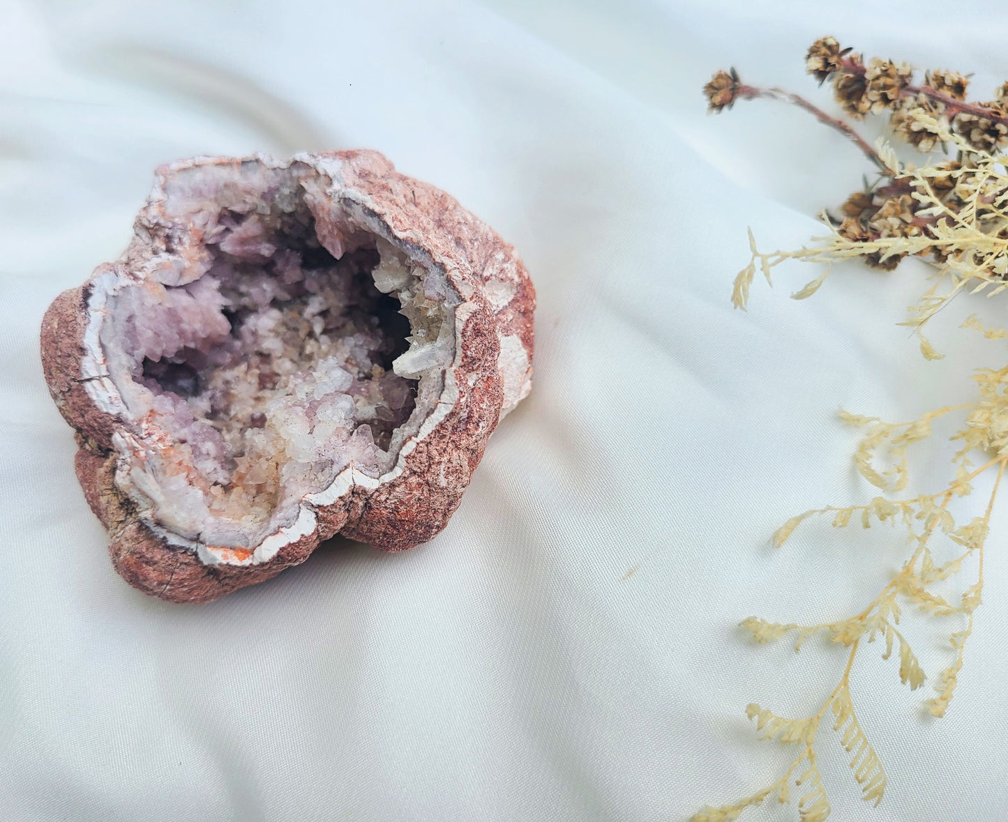 Pink Amethyst Geode 01