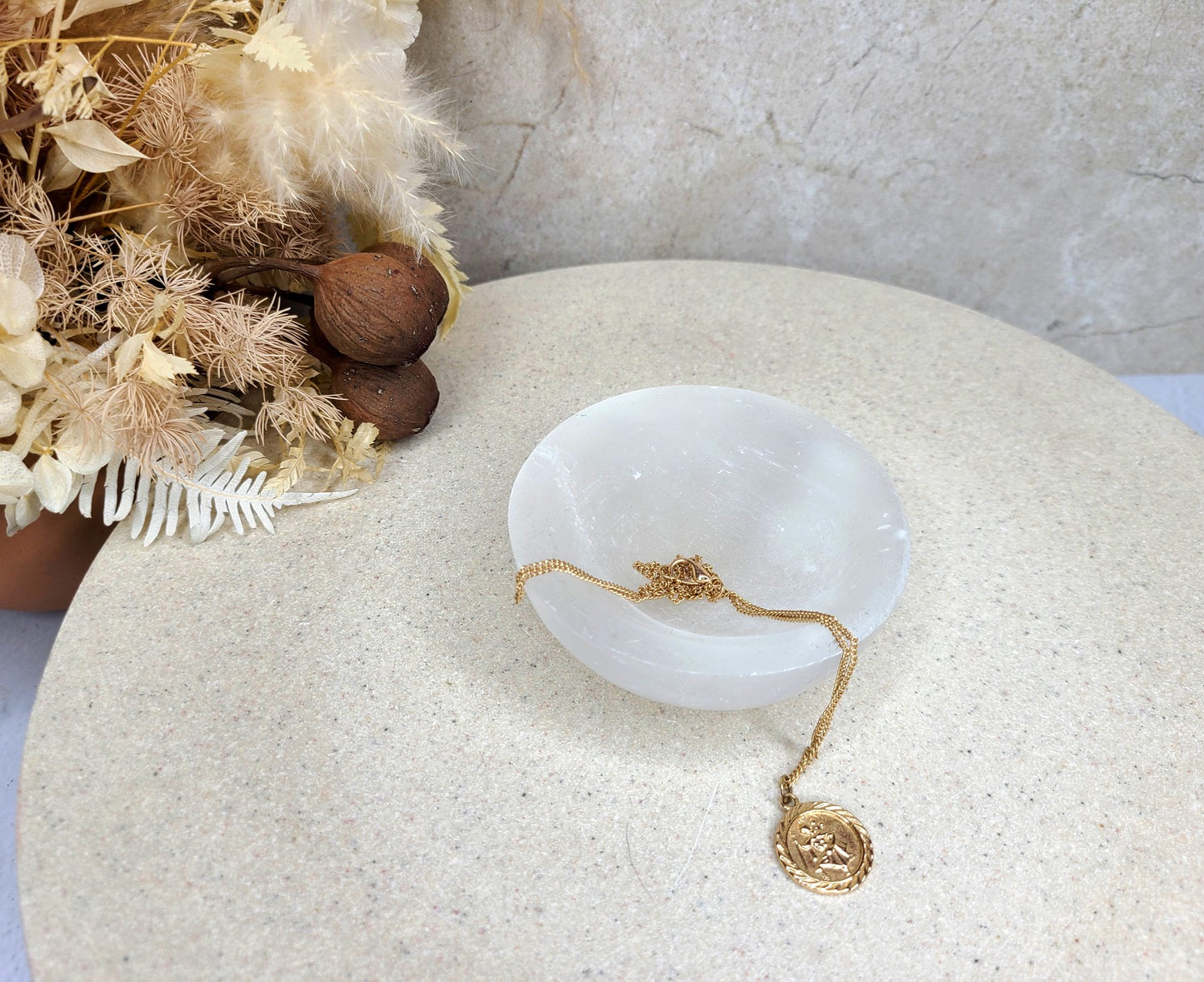 Selenite Bowl