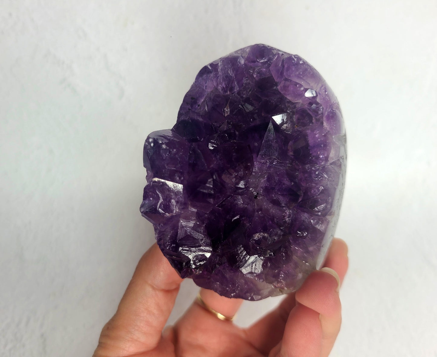 Uruguayan Amethyst Cut Base Cluster 04