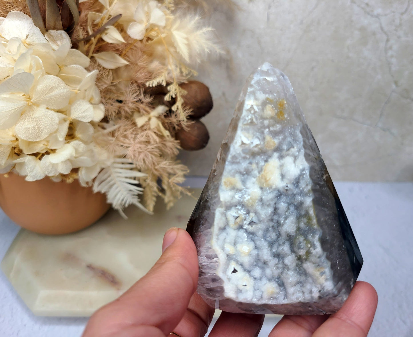 Druzy Agate Diamond 28