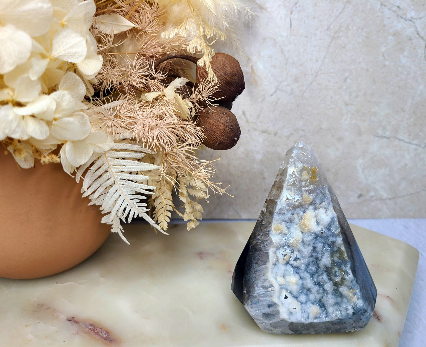 Druzy Agate Diamond 28