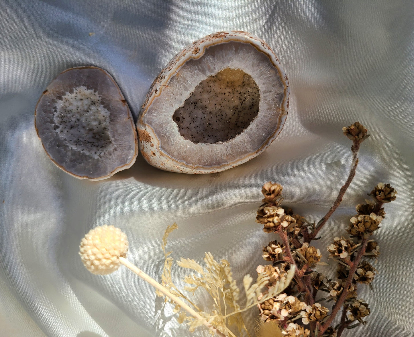 Natural Druzy Agate Jewellery Box  03