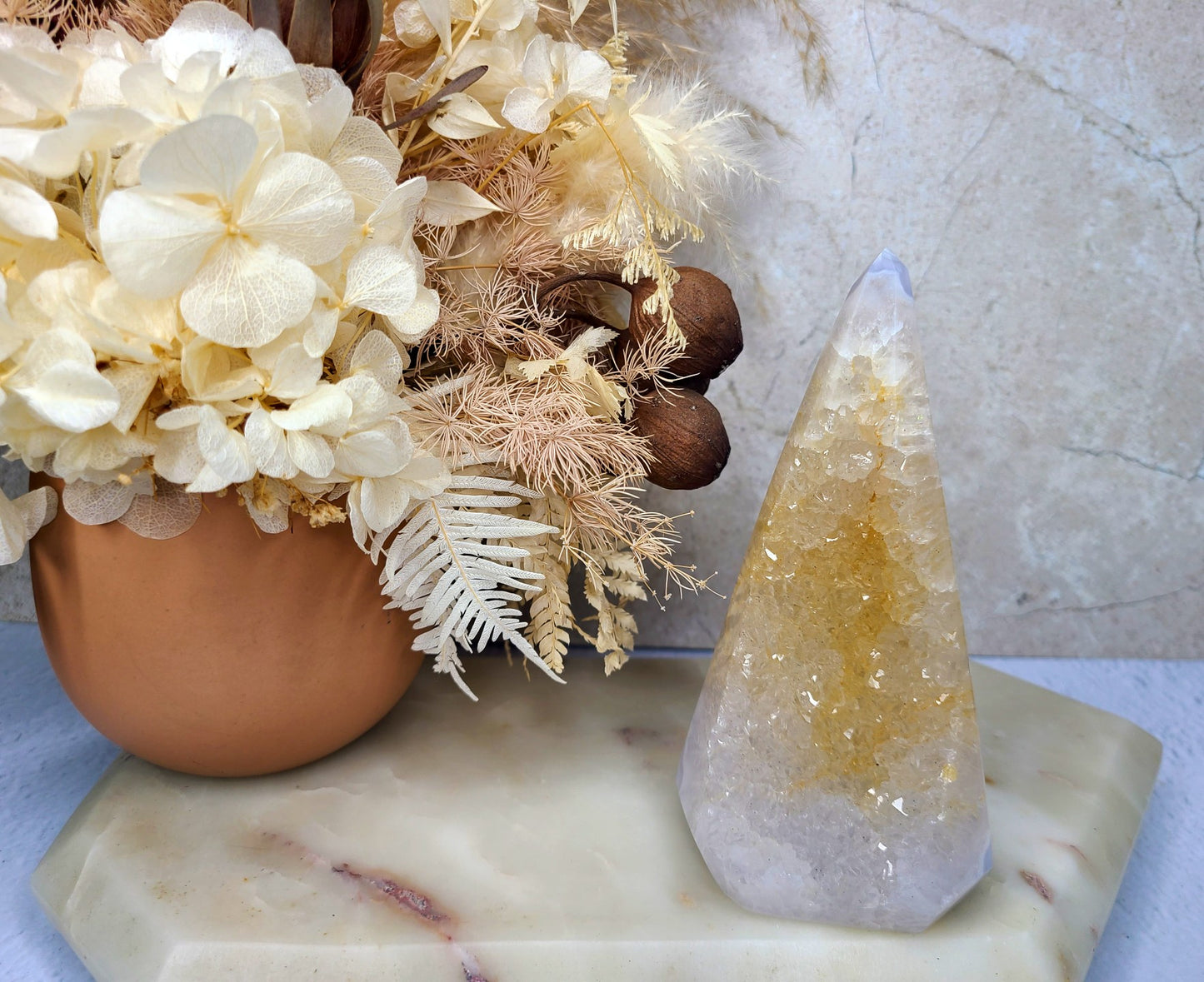 Druzy Agate Diamond 24