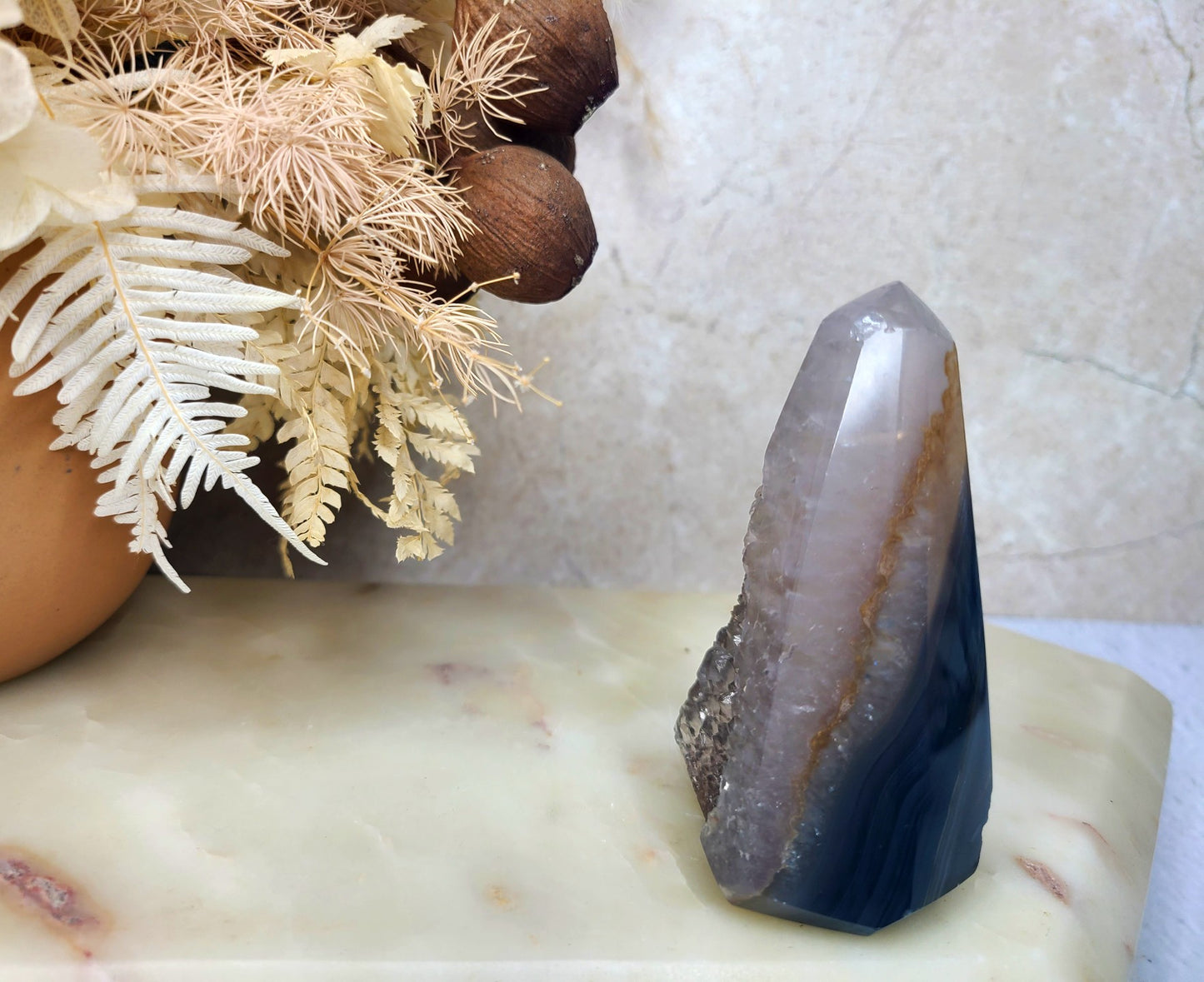 Druzy Agate Diamond 25