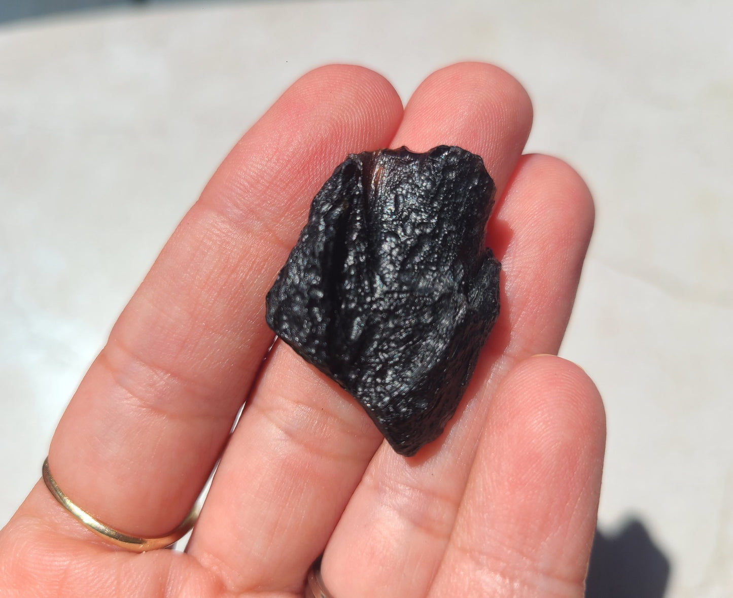 Billitonite Tektite -Indochinite (Rare) 01