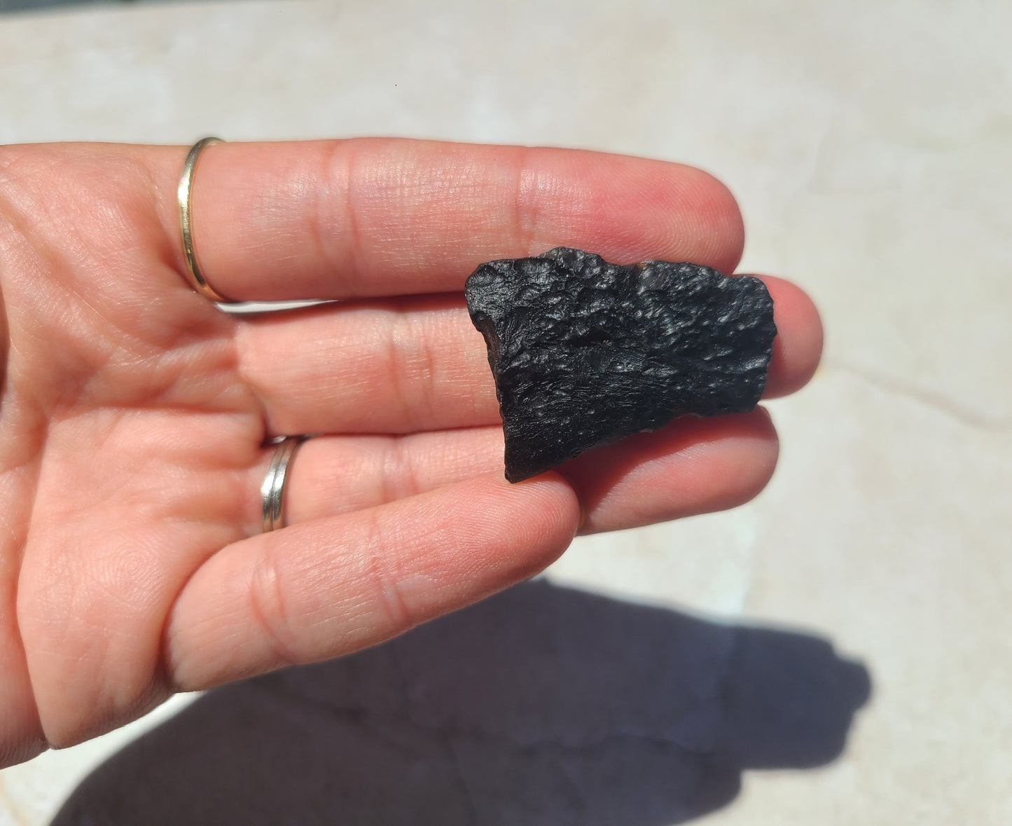 Billitonite Tektite -Indochinite (Rare) 02