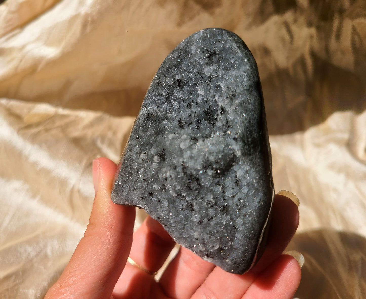 Black Galaxy Amethyst Cut Base 06