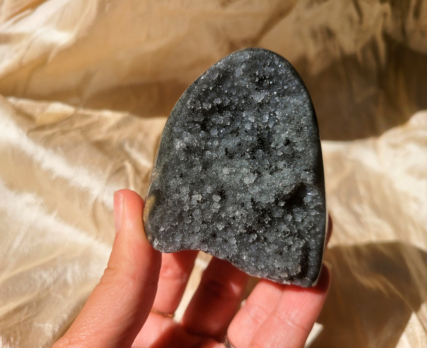 Black Galaxy Amethyst Cut Base 06