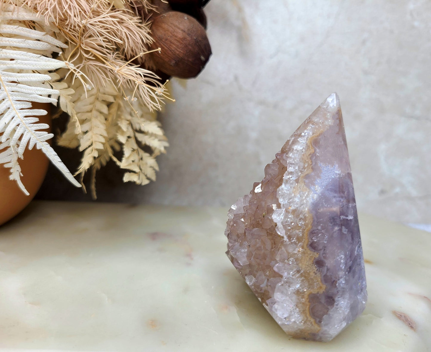 Druzy Agate Diamond 29