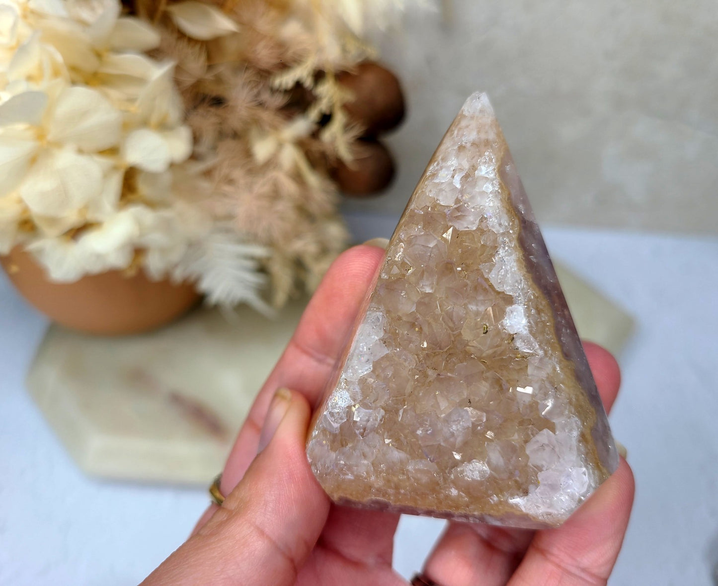 Druzy Agate Diamond 29