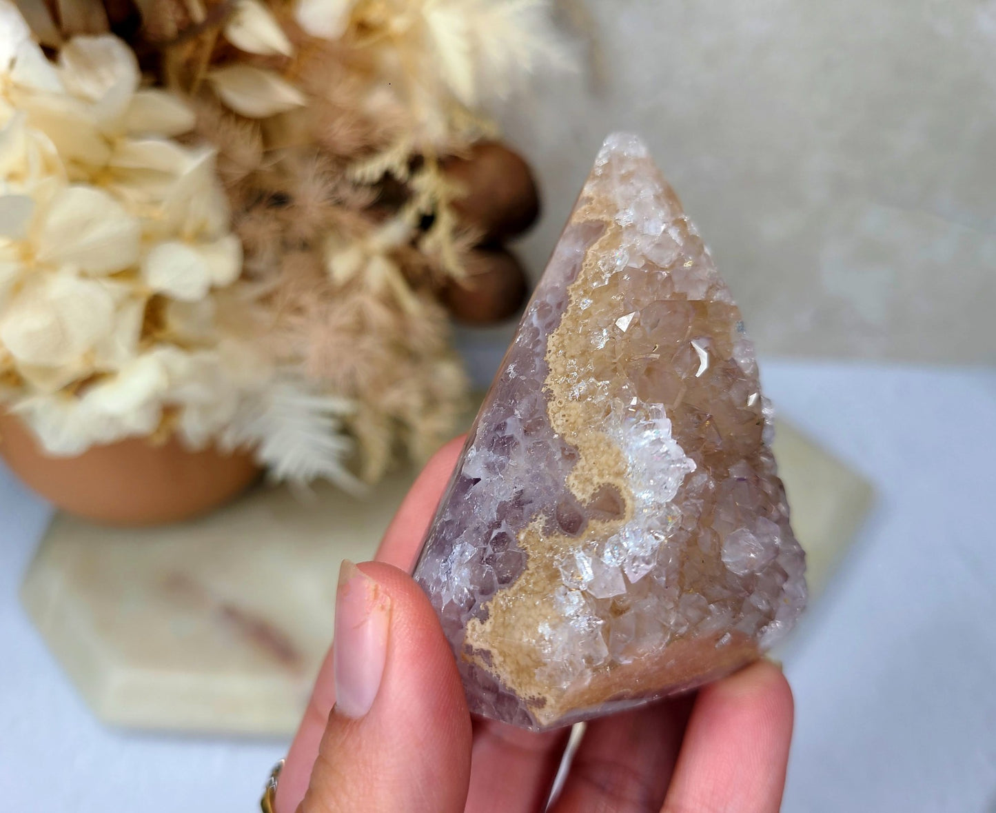 Druzy Agate Diamond 29