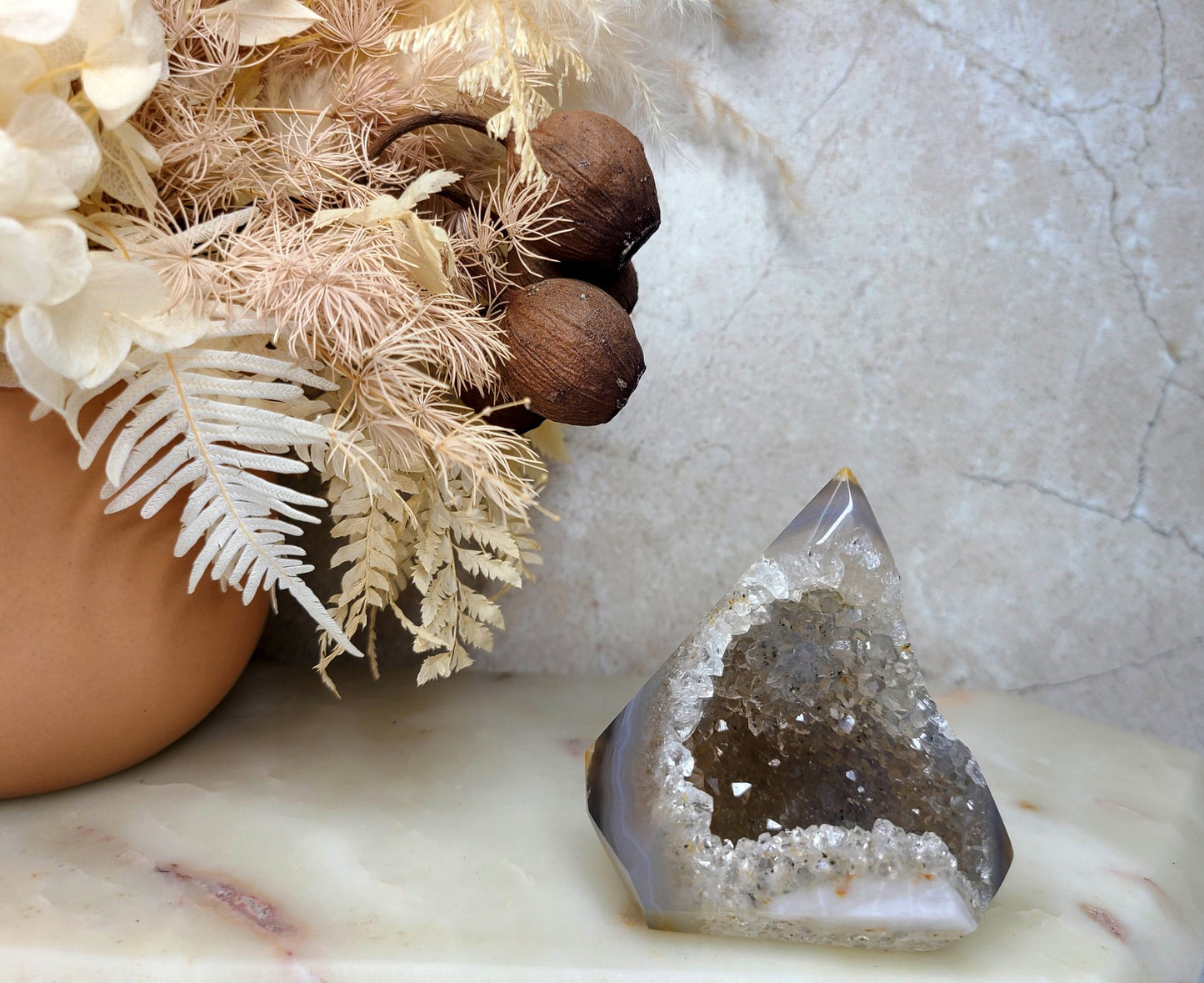 Druzy Agate Diamond 20