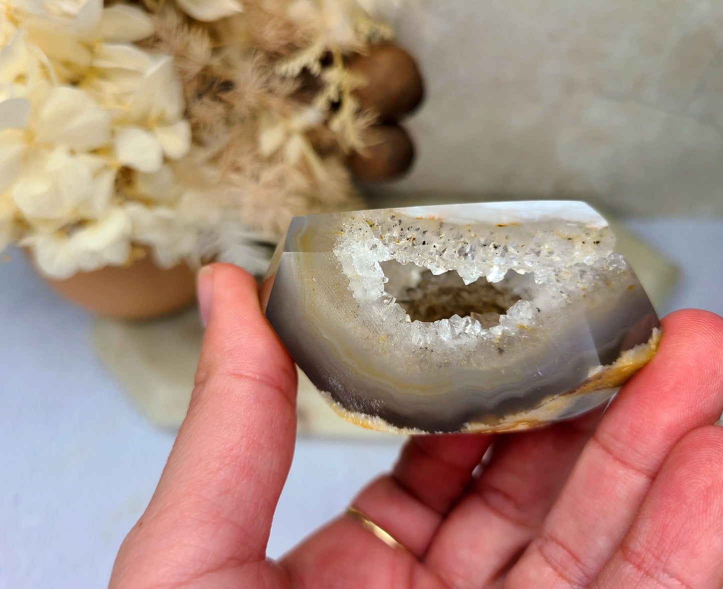 Druzy Agate Diamond 20