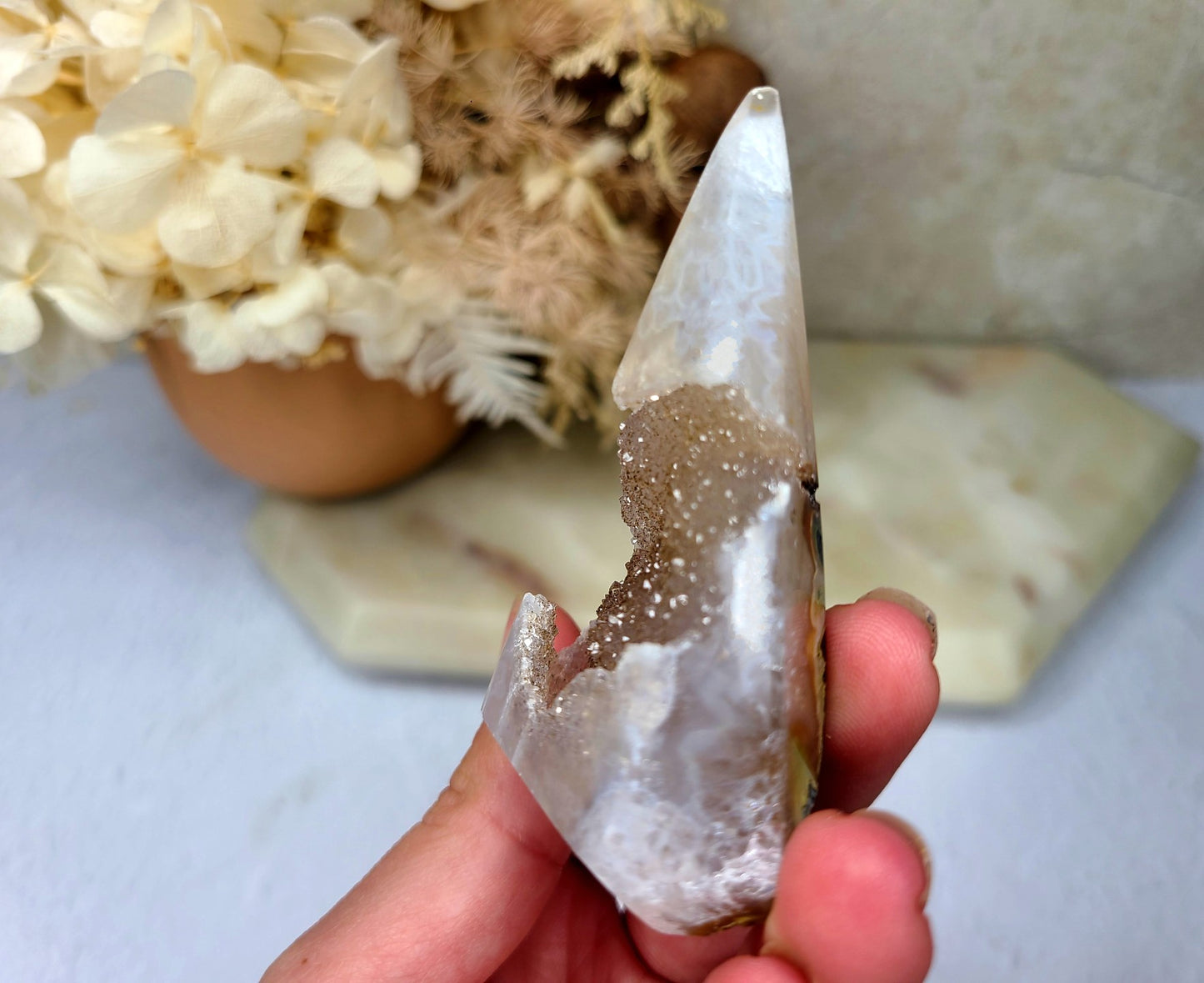Druzy Agate Diamond 21