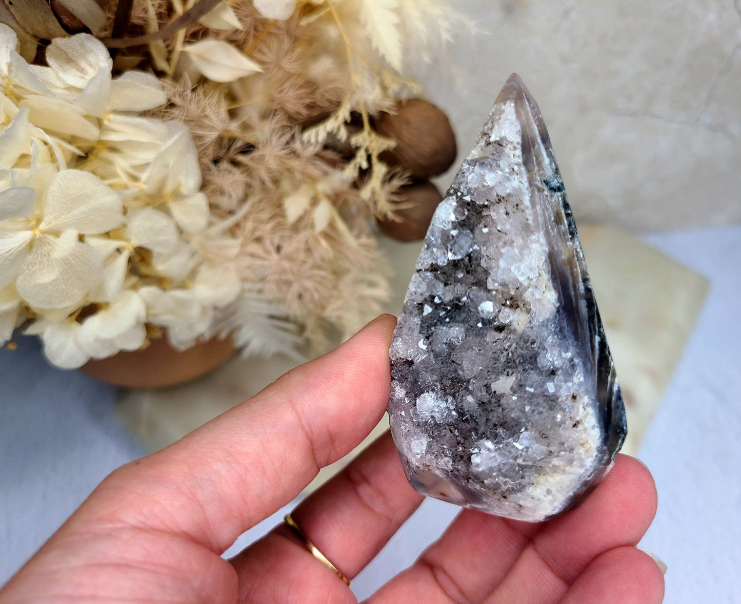 Druzy Agate Diamond 22