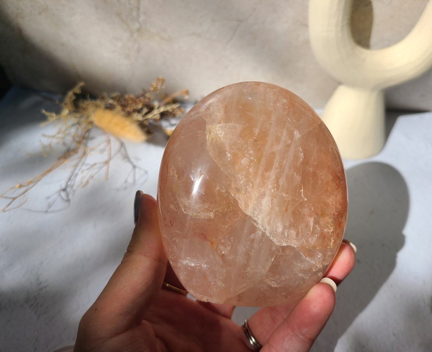 Fire Quartz self-standing Free Form 03