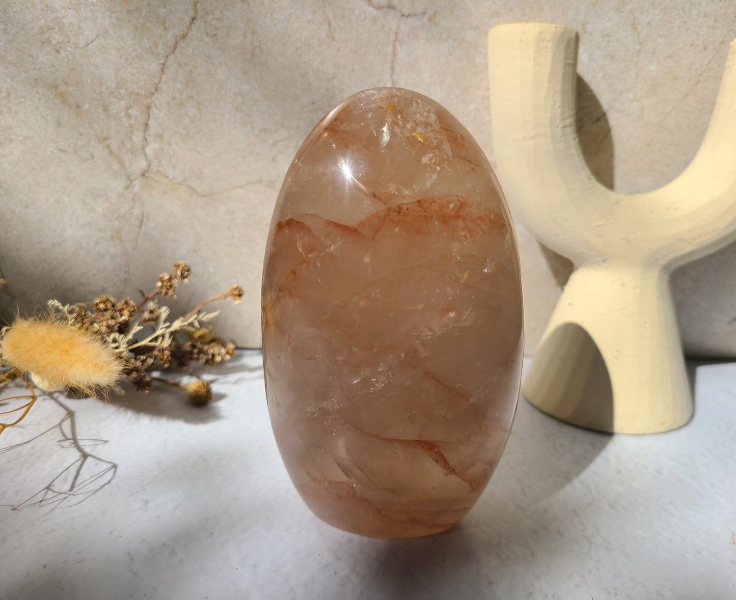 Fire Quartz self-standing Free Form 02