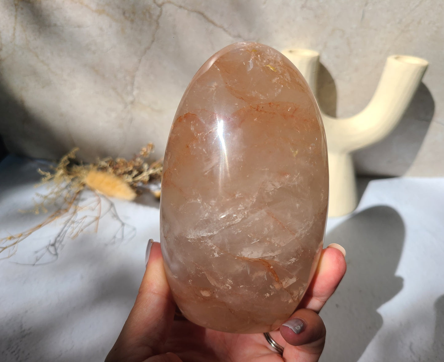 Fire Quartz self-standing Free Form 02