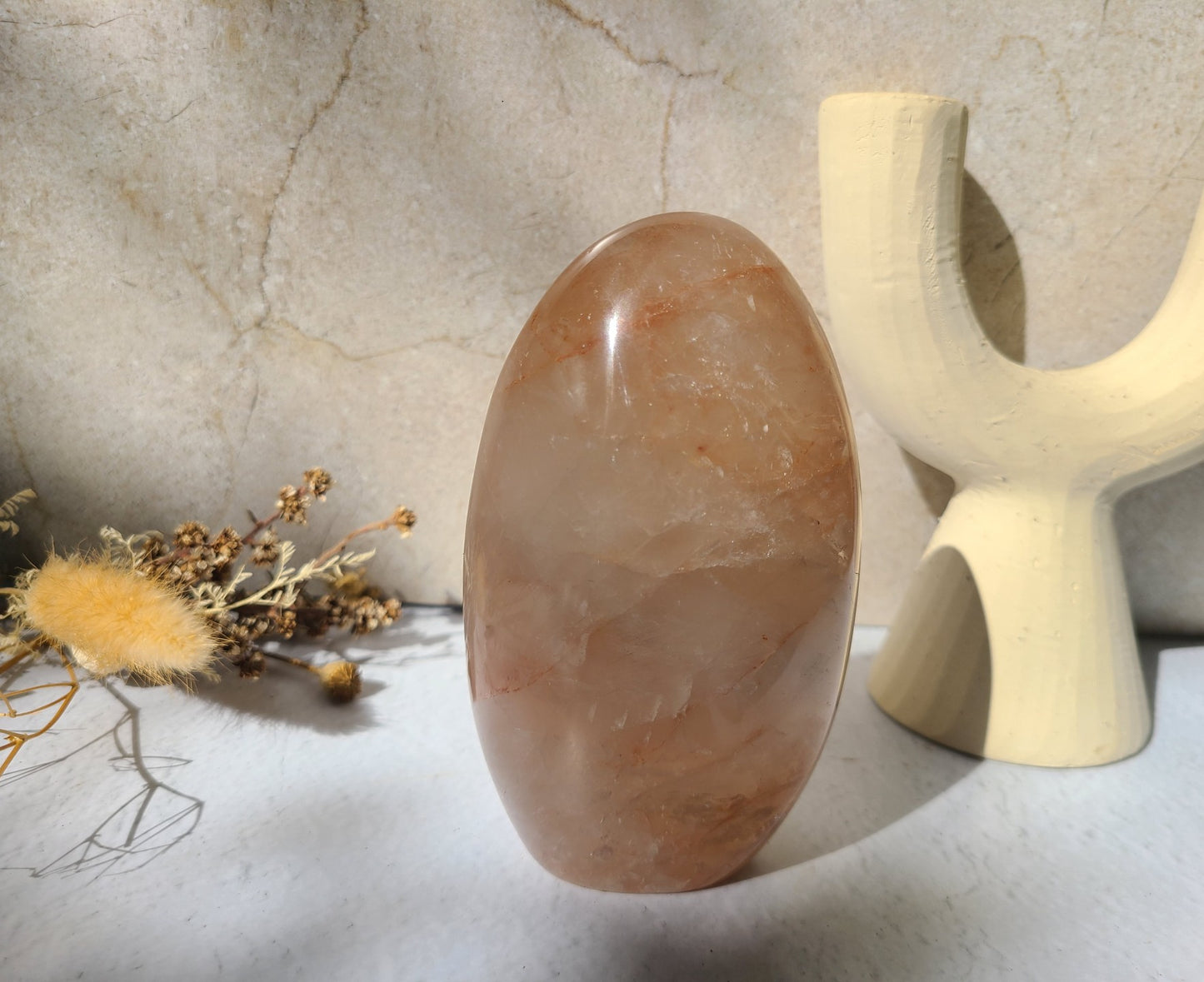 Fire Quartz self-standing Free Form 02