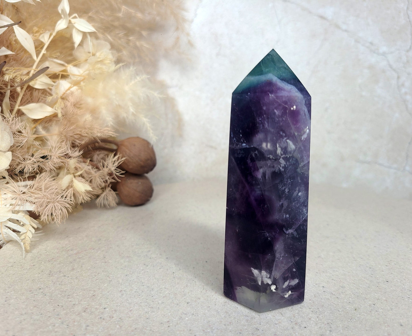 Rainbow Fluorite Tower