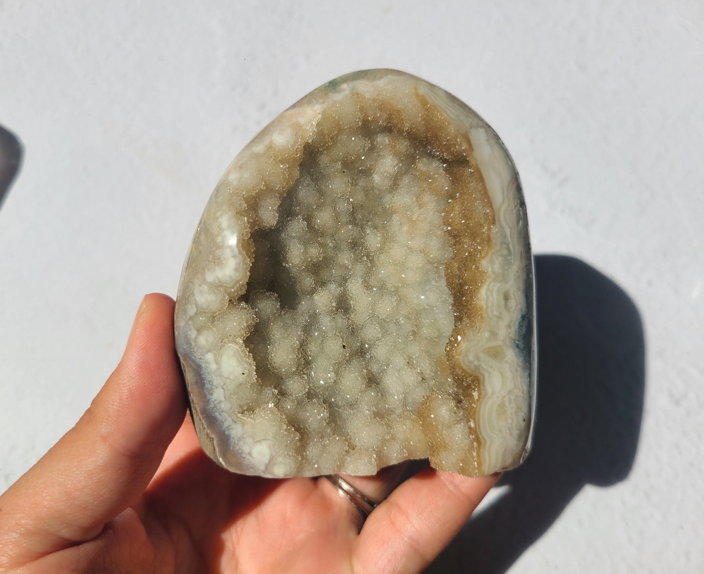 Sugar Amethyst Self-standing Cut Base 05