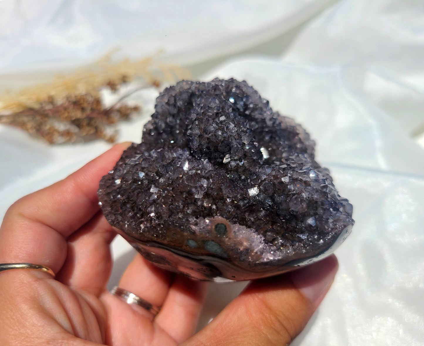 Galaxy Amethyst Cut Base 14