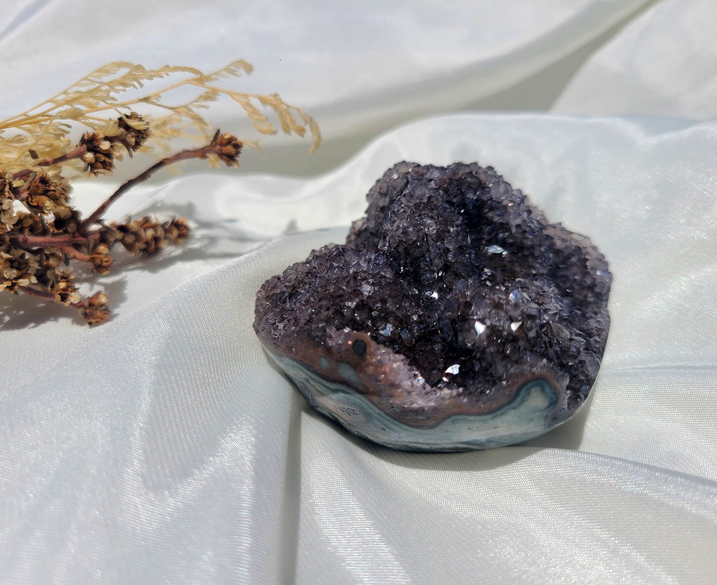 Galaxy Amethyst Cut Base 14