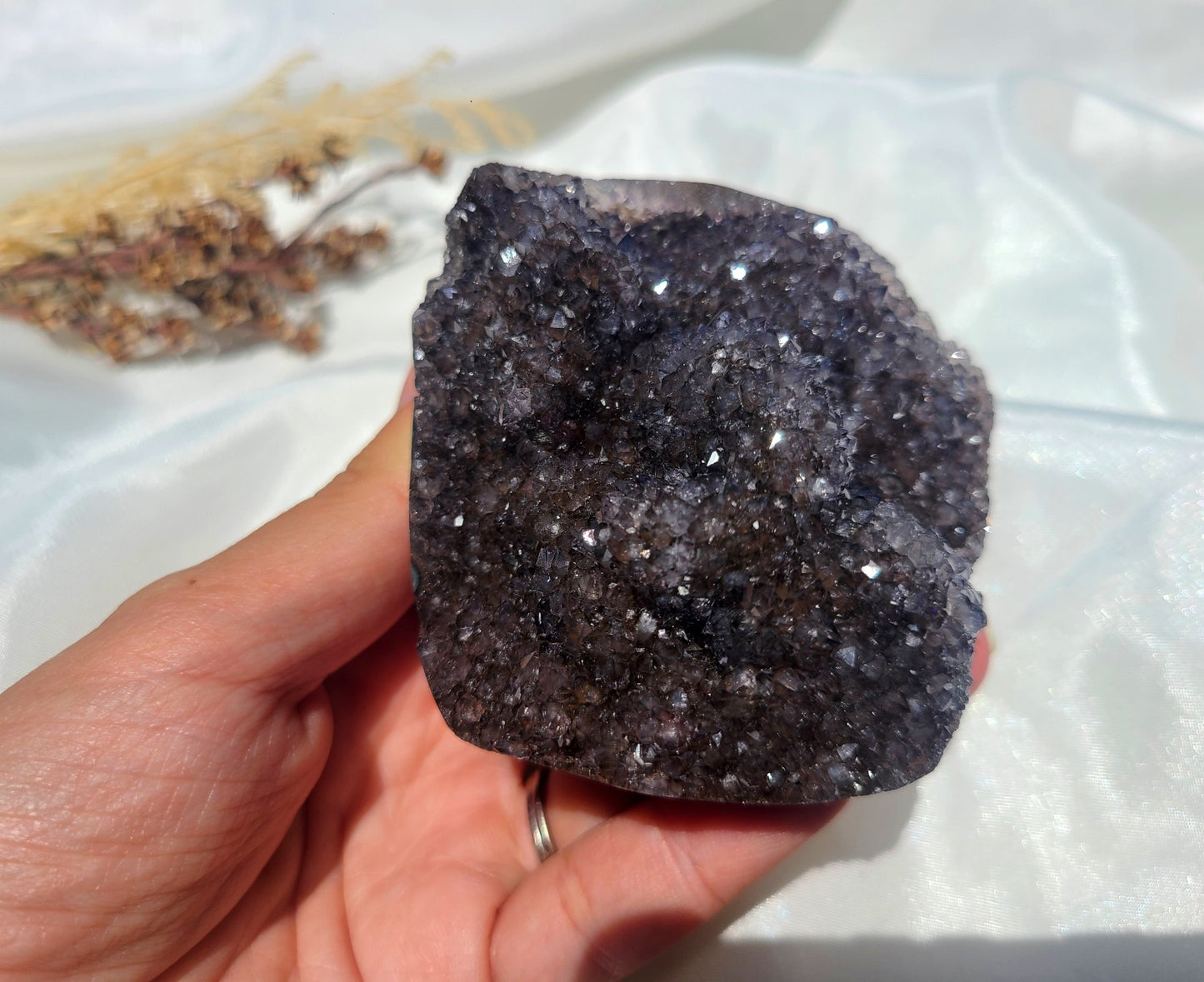 Galaxy Amethyst Cut Base 14