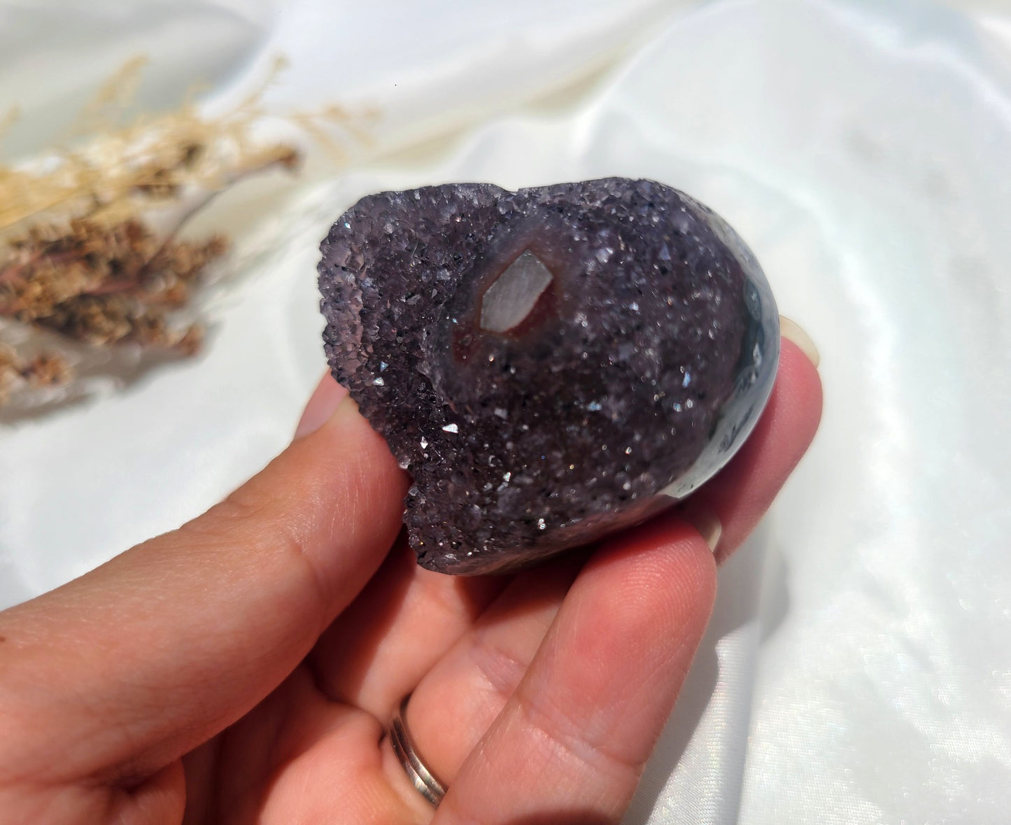 Galaxy Amethyst Heart 03