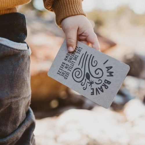 Children's Affirmation Cards & Quartz Crystal