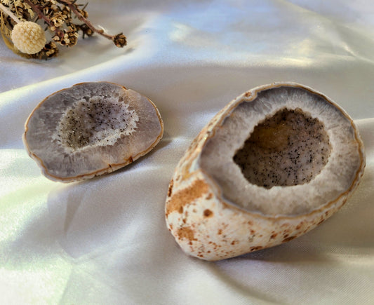 Natural Druzy Agate Jewellery Box  03