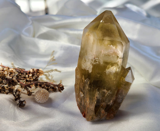 Natural Kundalini Citrine Cluster Tower 02