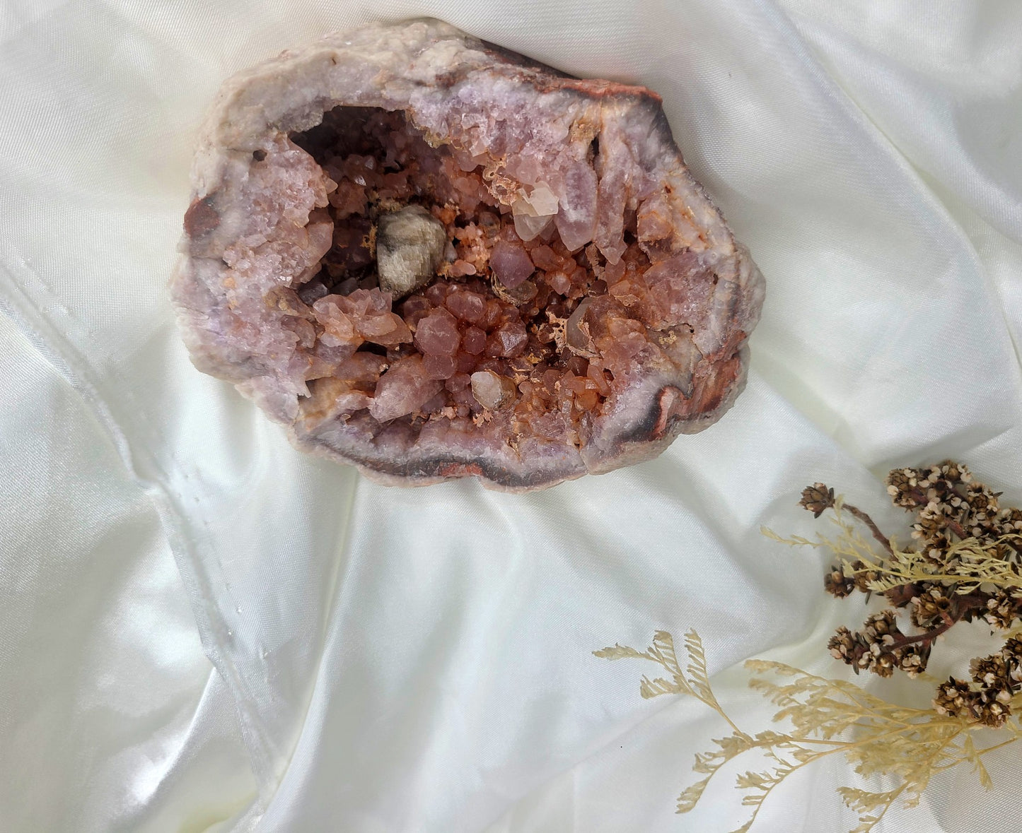 Pink Amethyst Geode 02