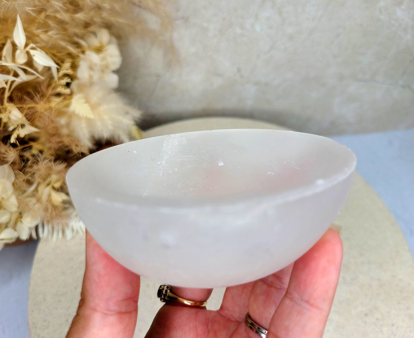 Selenite Bowl