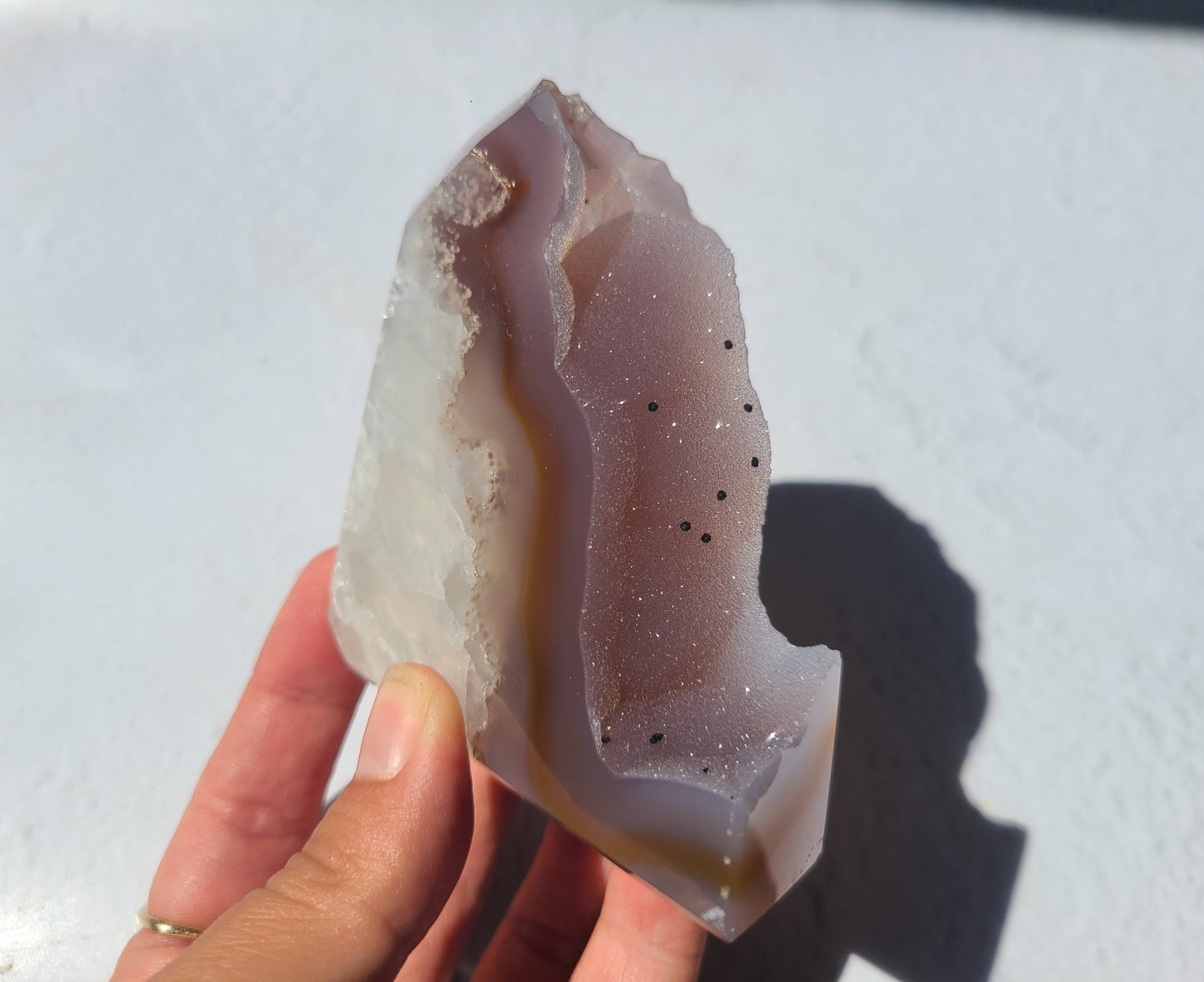 Sugar Druzy Agate Free Form
